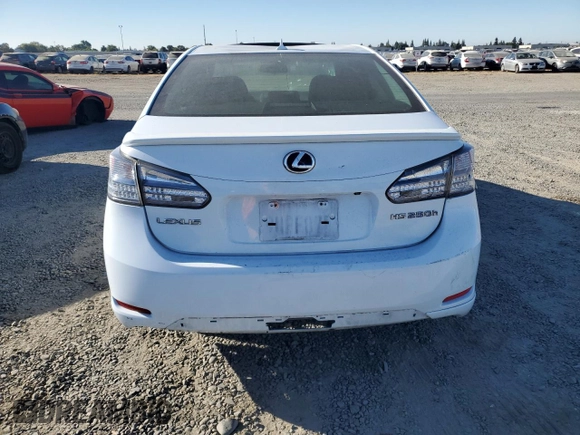 2010 Lexus HS 250h with VIN JTHBB1BA1A2014458, listed as a Copart auction lot 70746254 with 185,474 mi miles and Salvage Title. Bid and sale history available at DreamBid. Image 6.