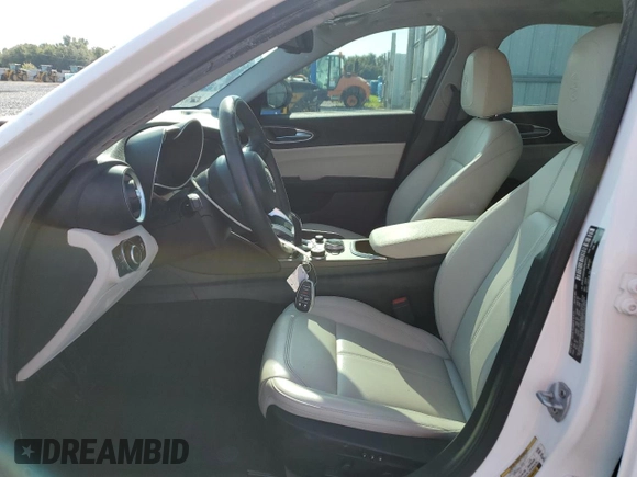 2021 Alfa Romeo Giulia Ti Sport with VIN ZARFAMBN4M7647771, listed as a Copart auction lot 63988035 with 29,720 mi miles and Salvage title. Bid and sale history available at DreamBid. Image 7.