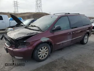 2001 Chrysler Town & Country LXi with VIN 2C8GP54L71R217272, listed as a Copart auction lot 47755345 with Not Provided miles and Salvage Title. Bid and sale history available at DreamBid. Image 1.