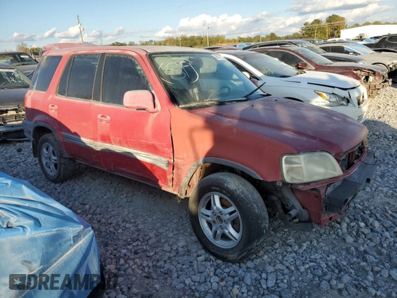 2000 Honda CR-V EX with VIN JHLRD1865YC003743, listed as a Copart auction lot 69021254 with 295,620 mi miles and Salvage Title. Bid and sale history available at carsss.com. Image 4.