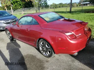 2007 Lexus SC 430 with VIN JTHFN45Y579012182, listed as a Copart auction lot 73826304 with Not Provided miles and Salvage Title. Bid and sale history available at DreamBid. Image 2.