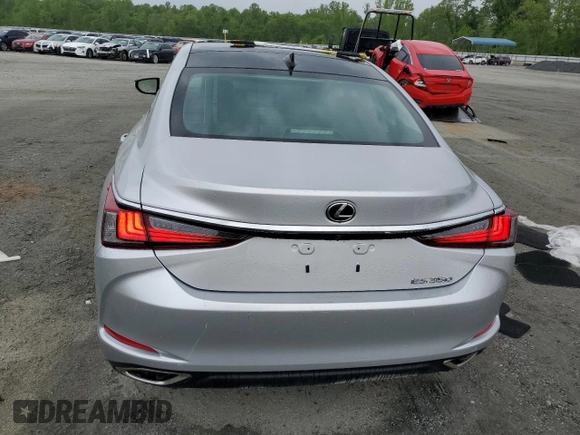 2019 Lexus ES 350 with VIN 58ABZ1B10KU013325, listed as a Copart auction lot 54119185 with 33,497 mi miles and Salvage Title. Bid and sale history available at DreamBid. Image 6.