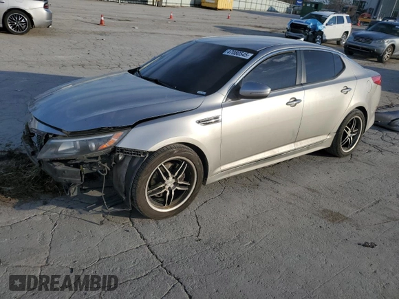 2015 Kia Optima LX with VIN KNAGM4A76F5537826, listed as a Copart auction lot 47080545 with 150,823 mi miles and Clean Title. Bid and sale history available at carsss.com. Image 1.