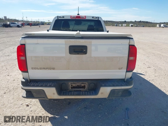 2022 Chevrolet Colorado 2WD LT z VIN 1GCHSCEA3N1118240, wystawiony jako IAAI lot #41699143 z przebiegiem 109 823 mil mil oraz . Historia ofert i sprzedaży dostępna na DreamBid. Obrazek 16.