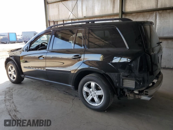 2007 Mercedes-Benz GL-Class with VIN 4JGBF71E47A156956, listed as a Copart auction lot 74045164 with 142,489 mi miles and Salvage Title. Bid and sale history available at carsss.com. Image 2.