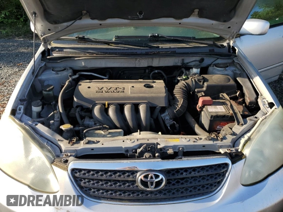 2005 Toyota Corolla CE with VIN 1NXBR32E25Z430410, listed as a Copart auction lot 55486515 with 212,319 mi miles and Clean Title. Bid and sale history available at DreamBid. Image 11.