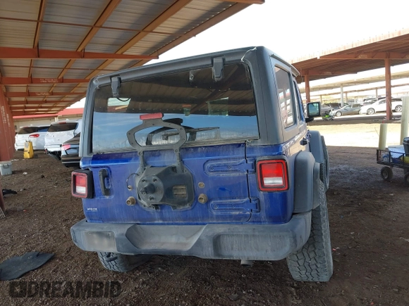 2020 Jeep Wrangler Unlimited Sport Altitude z VIN 1C4HJXDG4LW312551, wystawiony jako IAAI lot #41633675 z przebiegiem 60 097 mil mil oraz . Historia ofert i sprzedaży dostępna na DreamBid. Obrazek 17.