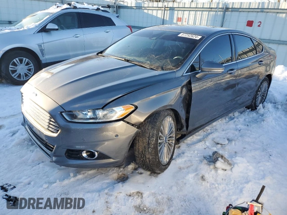 2013 Ford Fusion Titanium Hybrid with VIN 3FA6P0RU1DR367142, listed as a Copart auction lot 87252624 with 89,445 mi miles and Salvage Title. Bid and sale history available at DreamBid. Image 1.