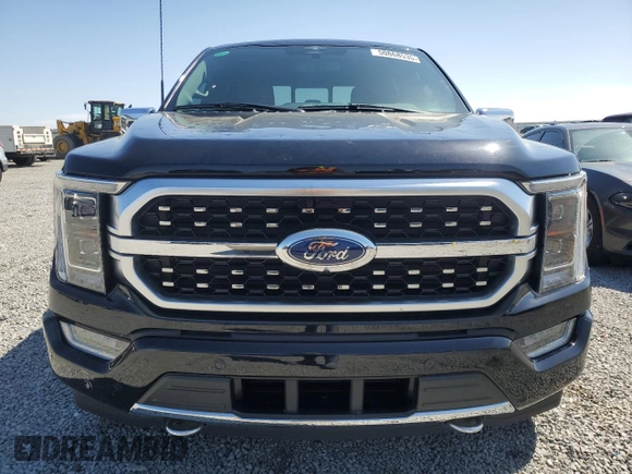 2023 Ford F-150 XL with VIN 1FTFW1E80PFC00462, listed as a Copart auction lot 50868535 with 23,119 mi miles and Salvage Title. Bid and sale history available at carsss.com. Image 5.