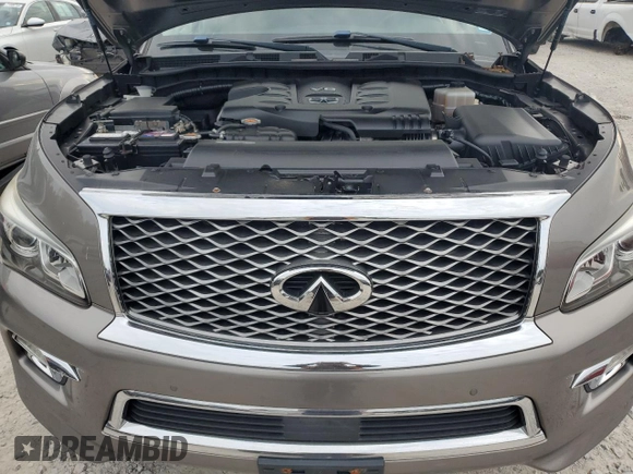 2015 Infiniti QX80 with VIN JN8AZ2NC1F9370326, listed as a Copart auction lot 71500934 with 101,151 mi miles and Salvage Title. Bid and sale history available at carsss.com. Image 12.