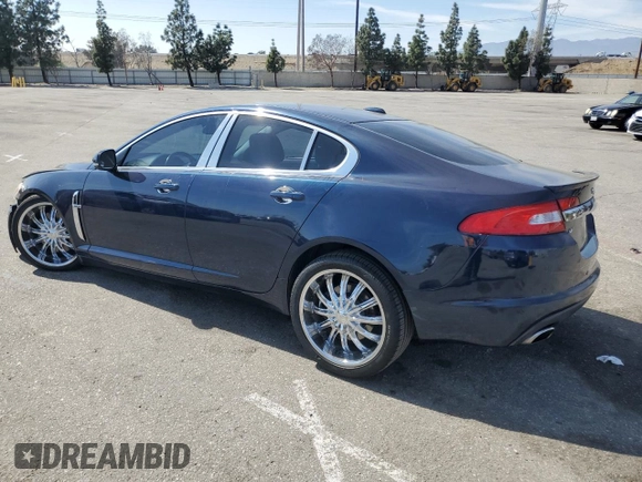2011 Jaguar XF with VIN SAJWA0FB5BLS02576, listed as a Copart auction lot 50653905 with 0 mi miles and Salvage Title. Bid and sale history available at carsss.com. Image 2.