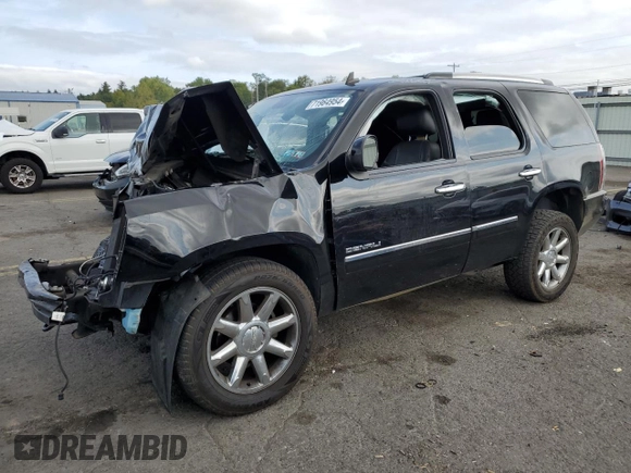 2014 GMC Yukon Denali with VIN 1GKS2EEF6ER138839, listed as a Copart auction lot 71964954 with Not Provided miles and Salvage Title. Bid and sale history available at carsss.com. Image 1.