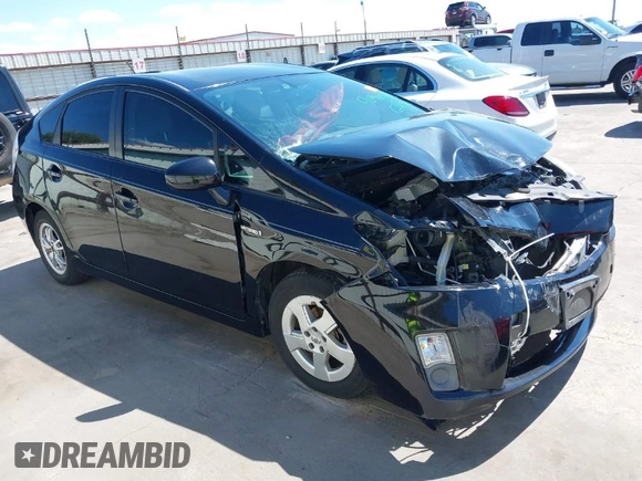 2011 Toyota Prius I with VIN JTDKN3DU5B0294247, listed as a IAAI auction lot 40360762 with 191,079 mi miles. Bid and sale history available at carsss.com. Image 1.