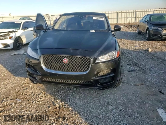 2020 Jaguar F-Pace 25t with VIN SADCS2FX6LA645603, listed as a Copart auction lot 79838844 with 104,518 mi miles and Non repairable. Bid and sale history available at DreamBid. Image 12.