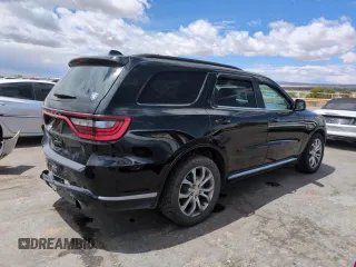 2017 Dodge Durango SXT with VIN 1C4RDHAG7HC740824, listed as a Copart auction lot 57552105 with 132,870 mi miles and Salvage title. Bid and sale history available at DreamBid. Image 3.