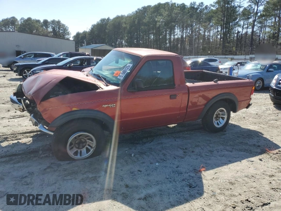 1999 Ford Ranger XL with VIN 1FTYR10C5XUB06570, listed as a Copart auction lot 51580125 with 246,020 mi miles and Salvage Title. Bid and sale history available at carsss.com. Image 1.
