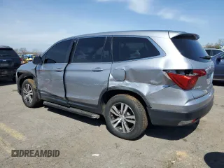 2017 Honda Pilot EX with VIN 5FNYF6H31HB048722, listed as a Copart auction lot 53606135 with 106,538 mi miles and Salvage Title. Bid and sale history available at DreamBid. Image 2.