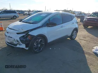 2022 Chevrolet Bolt EV 1LT with VIN 1G1FW6S06N4100590, listed as a IAAI auction lot 41338049 with 133,115 mi miles and . Bid and sale history available at DreamBid. Image 2.