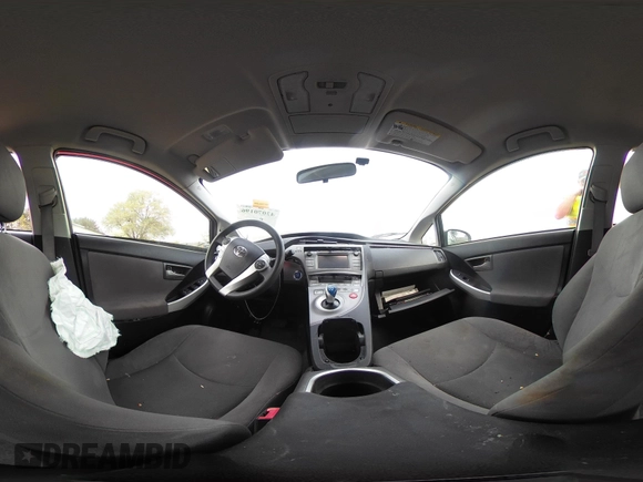 2012 Toyota Prius One with VIN JTDKN3DU0C1520187, listed as a IAAI auction lot 42070196 with 191,023 mi miles. Bid and sale history available at carsss.com. Image 23.