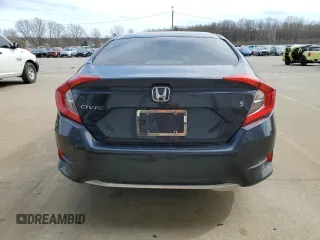 2019 Honda Civic Sedan LX with VIN 19XFC2F65KE022711, listed as a Copart auction lot 49003335 with 97,563 mi miles and Clean Title. Bid and sale history available at carsss.com. Image 6.