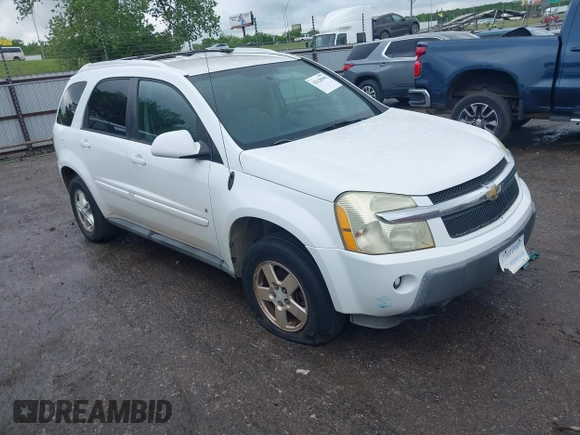 2006 Chevrolet Equinox LT with VIN 2CNDL63F266012450, listed as a IAAI auction lot 42128908 with 136,483 mi miles. Bid and sale history available at carsss.com. Image 1.