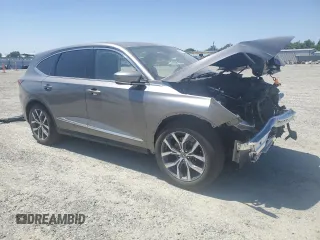 2023 Acura MDX Technology with VIN 5J8YD9H47PL006097, listed as a Copart auction lot 56002925 with Not provided miles and Salvage title. Bid and sale history available at DreamBid. Image 4.