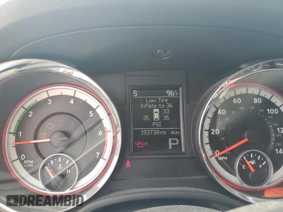 2013 Dodge Durango R/T с VIN 1C4SDJCT6DC697199, выставлен на аукционе Copart как лот 63820205 с пробегом 193 738 миль миль и Чистый • Clean title. История ставок и продаж доступна на DreamBid. Изображение 9.