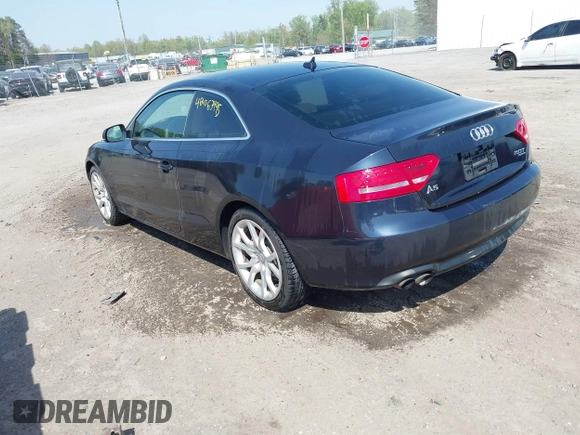 2012 Audi A5 Premium Plus with VIN WAULFAFR3CA003378, listed as a IAAI auction lot 42063495 with 134,258 mi miles and . Bid and sale history available at DreamBid. Image 3.