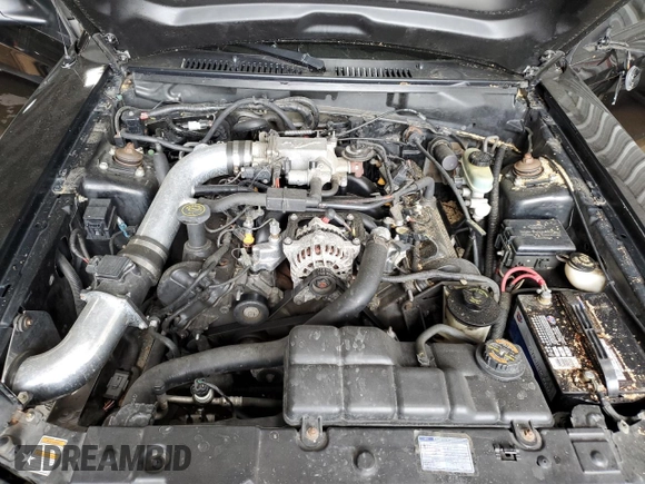2000 Ford Mustang GT with VIN 1FAFP42X0YF257004, listed as a Copart auction lot 56424425 with 117,016 mi miles and Salvage Title. Bid and sale history available at DreamBid. Image 11.