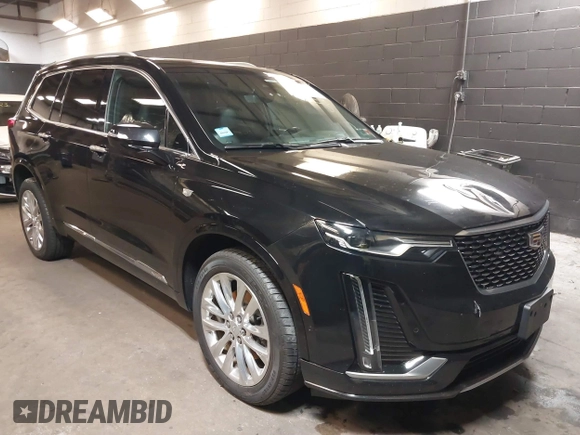 2020 Cadillac XT6 AWD Premium Luxury with VIN 1GYKPDRSXLZ111021, listed as a IAAI auction lot 37922511 with 54,755 mi miles and . Bid and sale history available at DreamBid. Image 1.