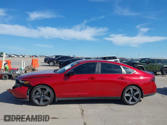 2024 Honda Accord Sport with VIN 1HGCY2F54RA091707, listed as a IAAI auction lot 42311738 with 11,996 mi miles and . Bid and sale history available at DreamBid. Image 14.
