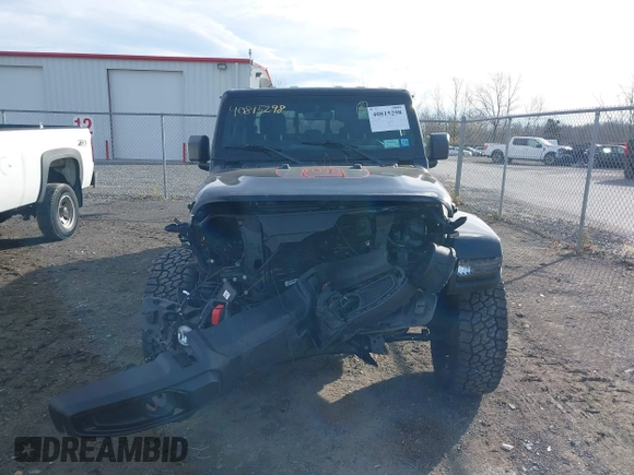 2022 Jeep Gladiator Texas Trail with VIN 1C6HJTAG1NL152167, listed as a IAAI auction lot 40815298 with 1,111 mi miles. Bid and sale history available at carsss.com. Image 12.