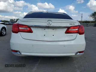 2016 Acura RLX Advance Pkg with VIN JH4KC1F9XGC000087, listed as a Copart auction lot 45076754 with 65,065 mi miles and Salvage Title. Bid and sale history available at carsss.com. Image 6.