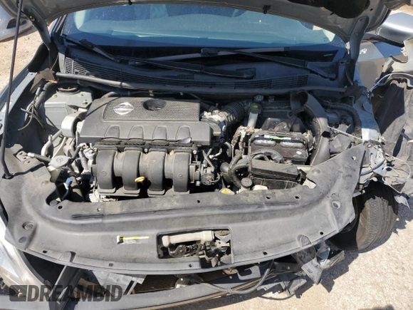 2013 Nissan Sentra SV with VIN 3N1AB7AP1DL674589, listed as a Copart auction lot 52261455 with 147,533 mi miles and Salvage Title. Bid and sale history available at DreamBid. Image 12.