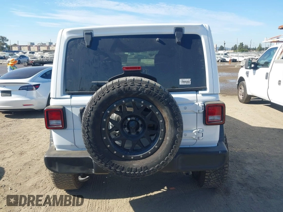 2023 Jeep Wrangler Willys with VIN 1C4HJXDG0PW638871, listed as a IAAI auction lot 42700599 with 16,171 mi miles and . Bid and sale history available at DreamBid. Image 16.