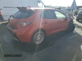 2019 Toyota Corolla Hatchback SE with VIN JTNK4RBEXK3026760, listed as a Copart auction lot 78237274 with 86,171 mi miles and Salvage Title. Bid and sale history available at carsss.com. Image 3.