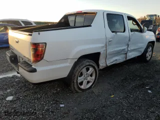 2012 Honda Ridgeline RTL with VIN 5FPYK1F57CB001679, listed as a Copart auction lot 85725924 with 80,916 mi miles and Salvage Title. Bid and sale history available at carsss.com. Image 3.