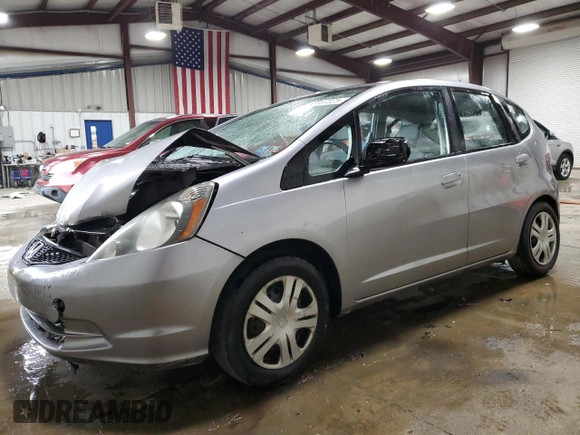 2010 Honda Fit with VIN JHMGE8H24AS013097, listed as a Copart auction lot 53167225 with 151,589 mi miles and Salvage Title. Bid and sale history available at carsss.com. Image 1.