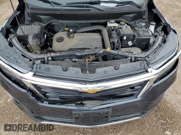 2023 Chevrolet Equinox LT with VIN 3GNAXUEG8PS197992, listed as a Copart auction lot 53134655 with 27,482 mi miles and Non Repairable. Bid and sale history available at DreamBid. Image 11.