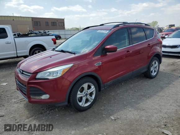 2016 Ford Escape SE with VIN 1FMCU9GX0GUB10621, listed as a Copart auction lot 53672175 with 152,099 mi miles and Clean Title. Bid and sale history available at carsss.com. Image 1.