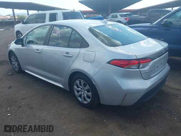 2023 Toyota Corolla LE z VIN 5YFB4MDE6PP024815, wystawiony jako IAAI lot #42433331 z przebiegiem 48 348 mil mil oraz . Historia ofert i sprzedaży dostępna na DreamBid. Obrazek 3.