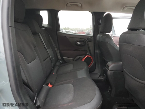 2015 Jeep Renegade Trailhawk with VIN ZACCJBCT5FPC11354, listed as a Copart auction lot 46088335 with 105,244 mi miles and Salvage Title. Bid and sale history available at carsss.com. Image 10.