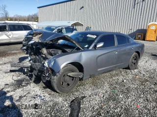 2011 Dodge Charger Police with VIN 2B3CL1CT1BH587843, listed as a Copart auction lot 43146375 with Not provided miles and Salvage title. Bid and sale history available at DreamBid. Image 1.
