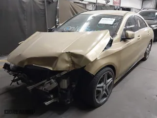 2014 Mercedes-Benz CLA-Class CLA 250 with VIN WDDSJ4EB7EN061580, listed as a IAAI auction lot 41561120 with 113,935 mi miles. Bid and sale history available at carsss.com. Image 2.