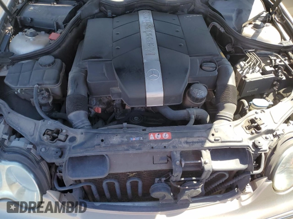 2005 Mercedes-Benz C 240 with VIN WDBRF81J95F662187, listed as a Copart auction lot 48823485 with 145,076 mi miles and Salvage title. Bid and sale history available at DreamBid. Image 11.