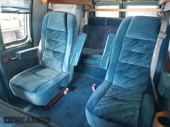 1993 Ford Econoline Cargo with VIN 1FDEE14Y5PHA07711, listed as a Copart auction lot 62064705 with 150,336 mi miles and Salvage title. Bid and sale history available at DreamBid. Image 11.