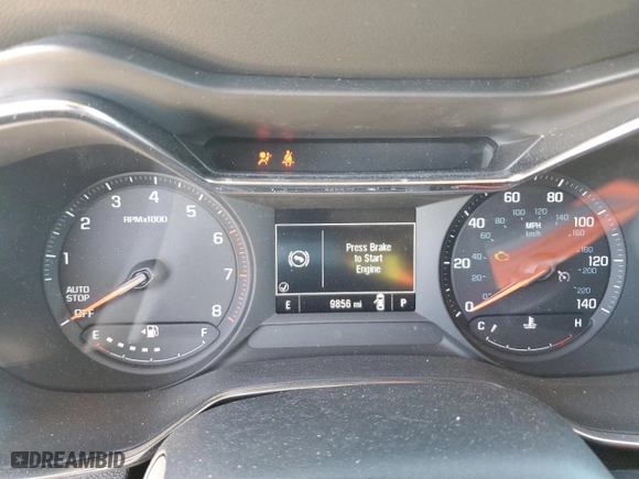 2023 Chevrolet TrailBlazer LT with VIN KL79MPSL1PB168446, listed as a Copart auction lot 84805354 with 9,856 mi miles and Salvage Title. Bid and sale history available at carsss.com. Image 9.