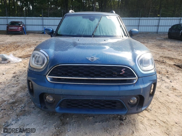 2022 MINI Countryman Cooper S with VIN WMZ83BR0XN3N36968, listed as a Copart auction lot 74230314 with 0 mi miles and Salvage Title. Bid and sale history available at carsss.com. Image 5.