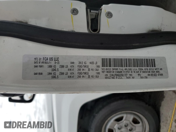 2016 Jeep Patriot Sport z VIN 1C4NJPBA6GD561727, wystawiony jako Copart lot #58507395 z przebiegiem 213 232 mil mil oraz Szkoda całkowita • Salvage title. Historia ofert i sprzedaży dostępna na DreamBid. Obrazek 13.