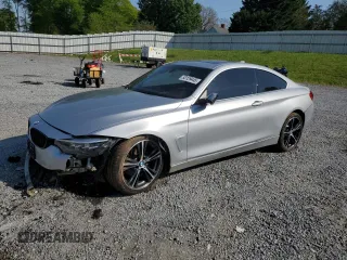 2019 BMW 4 Series 430i z VIN WBA4W3C51KAF92577, wystawiony jako Copart lot #53159445 z przebiegiem 62 466 mil mil oraz Szkoda całkowita • Salvage title. Historia ofert i sprzedaży dostępna na DreamBid. Obrazek 1.